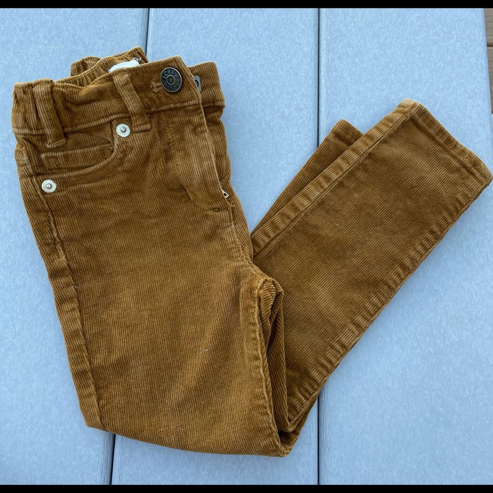J Crew Toddler Girls Corduroy Pants size 4 EUC